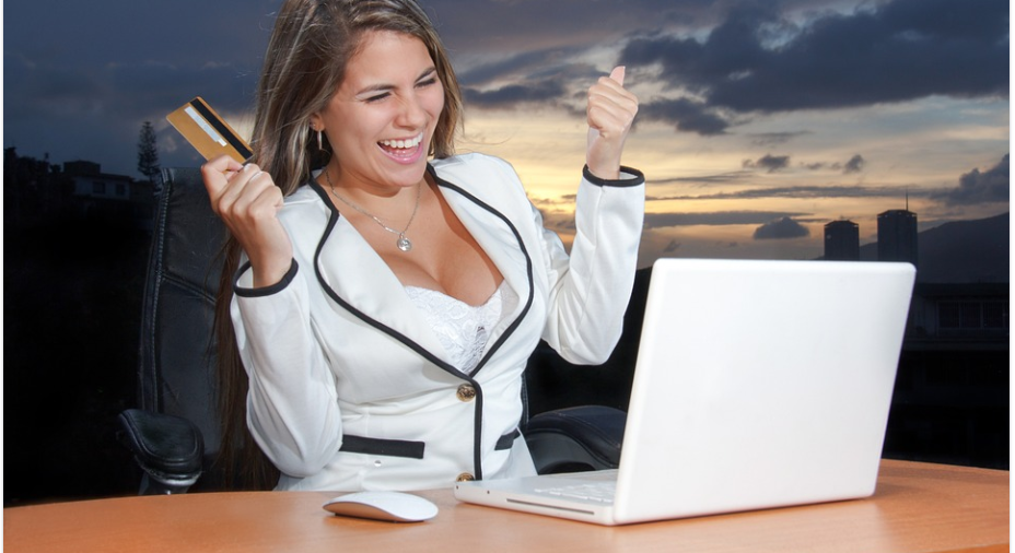 happy woman